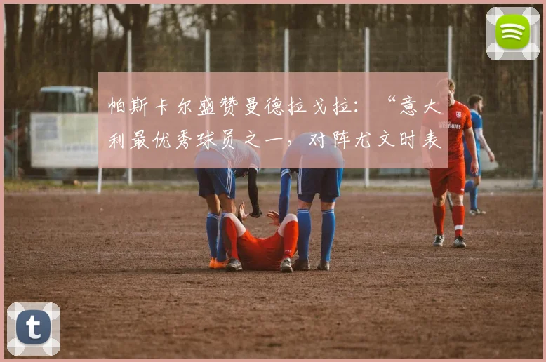 帕斯卡尔盛赞曼德拉戈拉：“意大利最优秀球员之一，对阵尤文时表现出色”