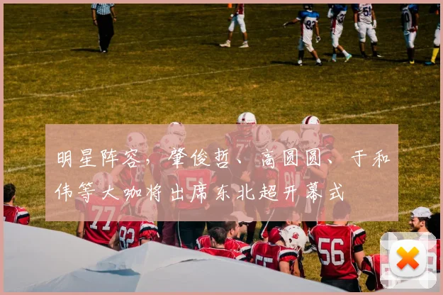 明星阵容，肇俊哲、高圆圆、于和伟等大咖将出席东北超开幕式